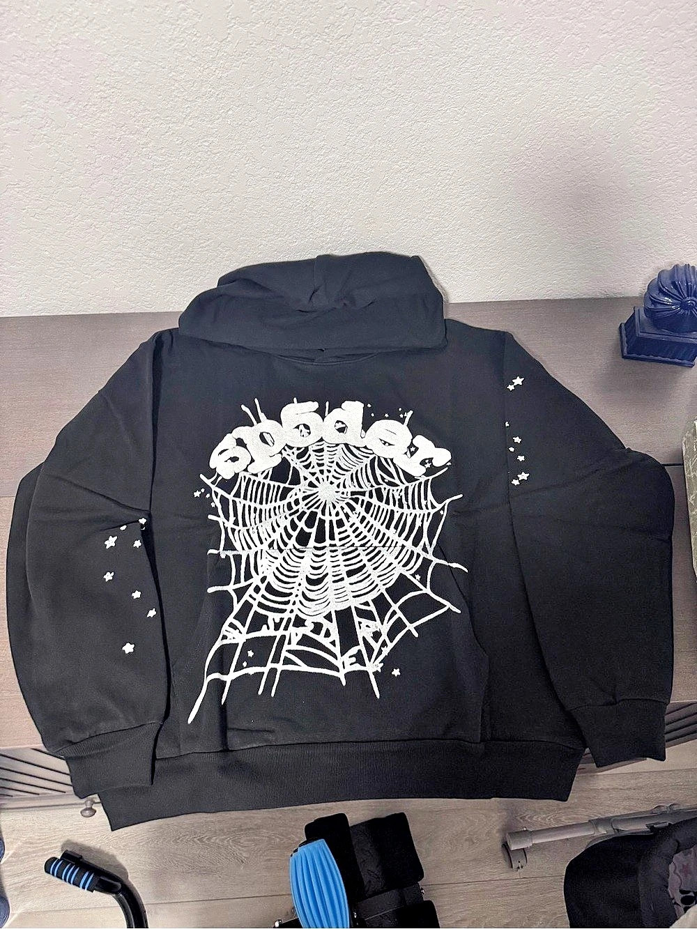 Sourpuss Graphic Hoodie in Black & White Size Small